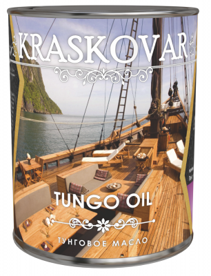 Тунговое масло для древесины Kraskovar Tungo Oil 0,75л