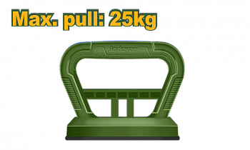 Вакуумная присоска для плитки и стекла D115мм, максимальная тяга 25кг JADEVER