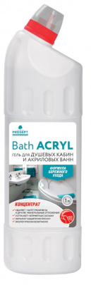 Химия: Bath Acryl ср-во для чистки акриловых поверхностей и душевых кабин,концентрат, 1л (до-15)