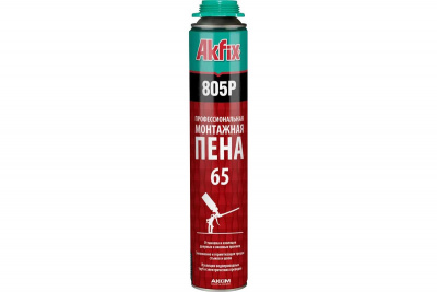 Пена профессиональная Akfix 805Р монтажная 850гр