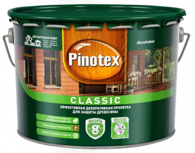 Пропитка PINOTEX-CLASSIC д/дер. сосна 9л.