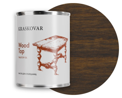 Масло Kraskovar Wood Top для столешниц дуб 0,75л