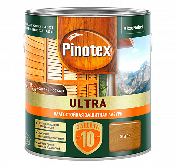 Лазурь влагостойкая PINOTEX-ULTRA орегон 2,5л