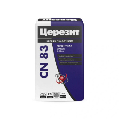 Ремонтная смесь для бетона ЦЕРЕЗИТ CN83 25кг