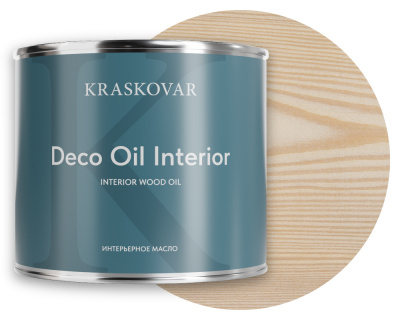 Масло для интерьера Kraskovar Deco Oil Interior белоснежный 2,2л