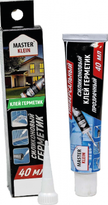 Клей-герметик силиконовый многофункциональный Master Klein прозрачный 40мл