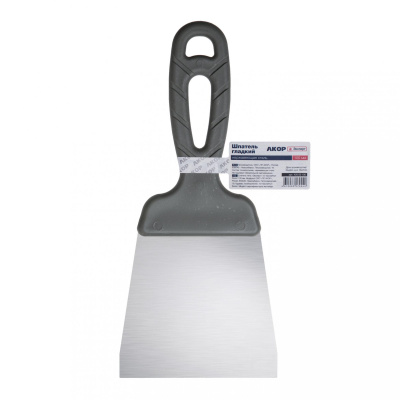 Шпатель гладкий Эксперт 100мм, нержавеющая сталь